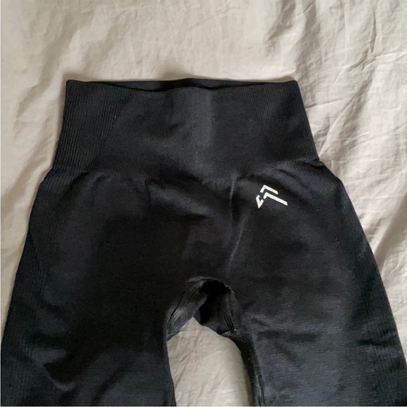 Oner Active Classic Seamless Leggings Black Marl - Picture 3 of 4